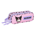 Estojo duplo Kuromi Hello Kitty