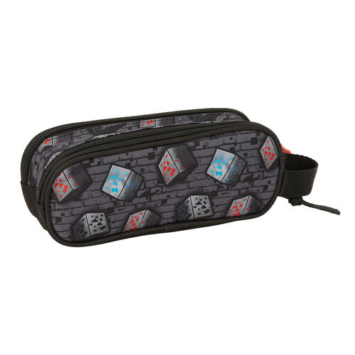 Graffiti Minecraft Double Pencil Case