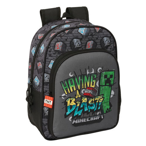 Minecraft Graffiti 34cm adaptable backpack