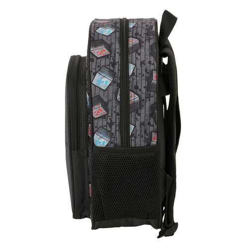 Mochila Graffiti Minecraft 34cm adaptável