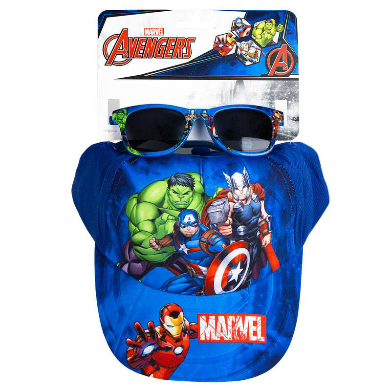Chapéu + Óculos de sol Avengers Marvel