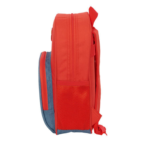 Mochila Super Mario 38cm adaptável