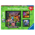 Puzzle Minecraft 3x49 peças