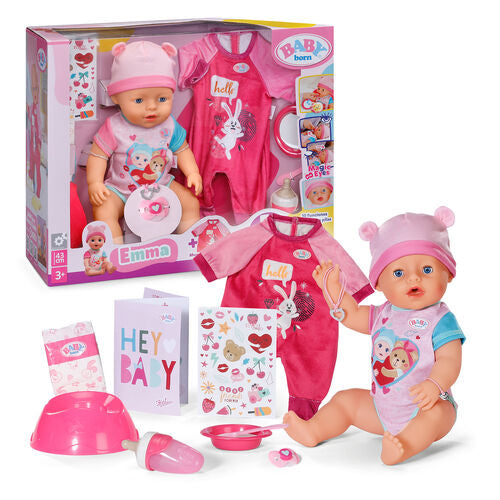 Boneca Emma + Outfit Baby Born 43cm