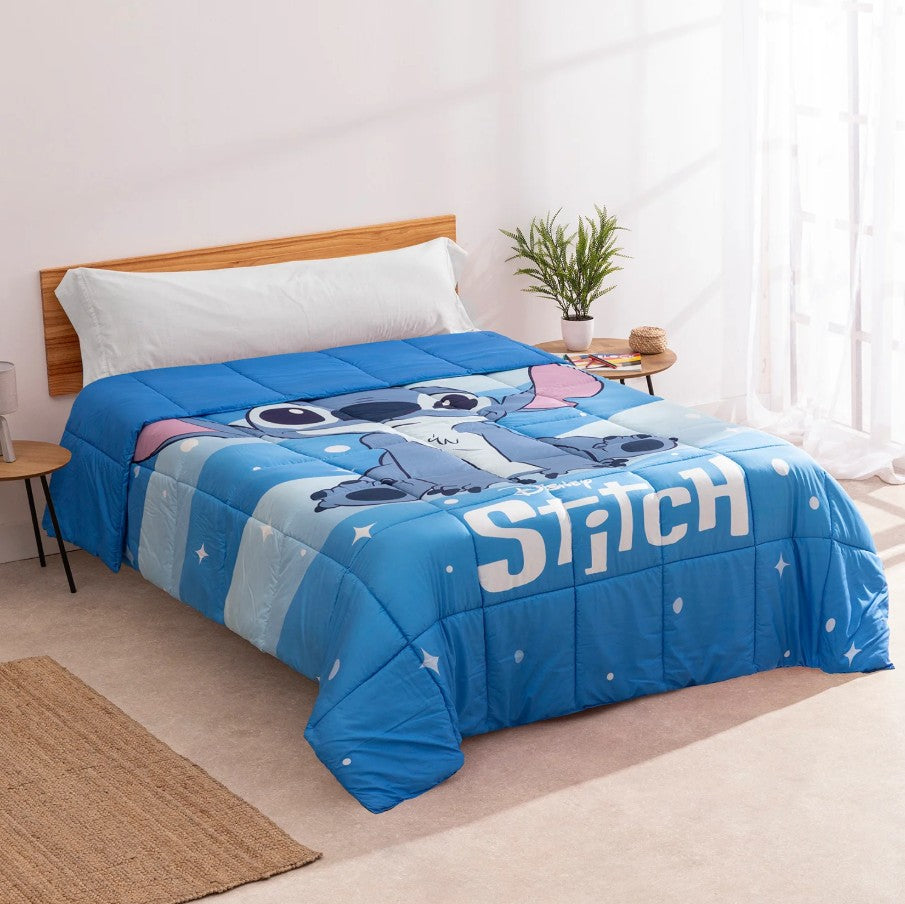 Edredão Stitch Azul