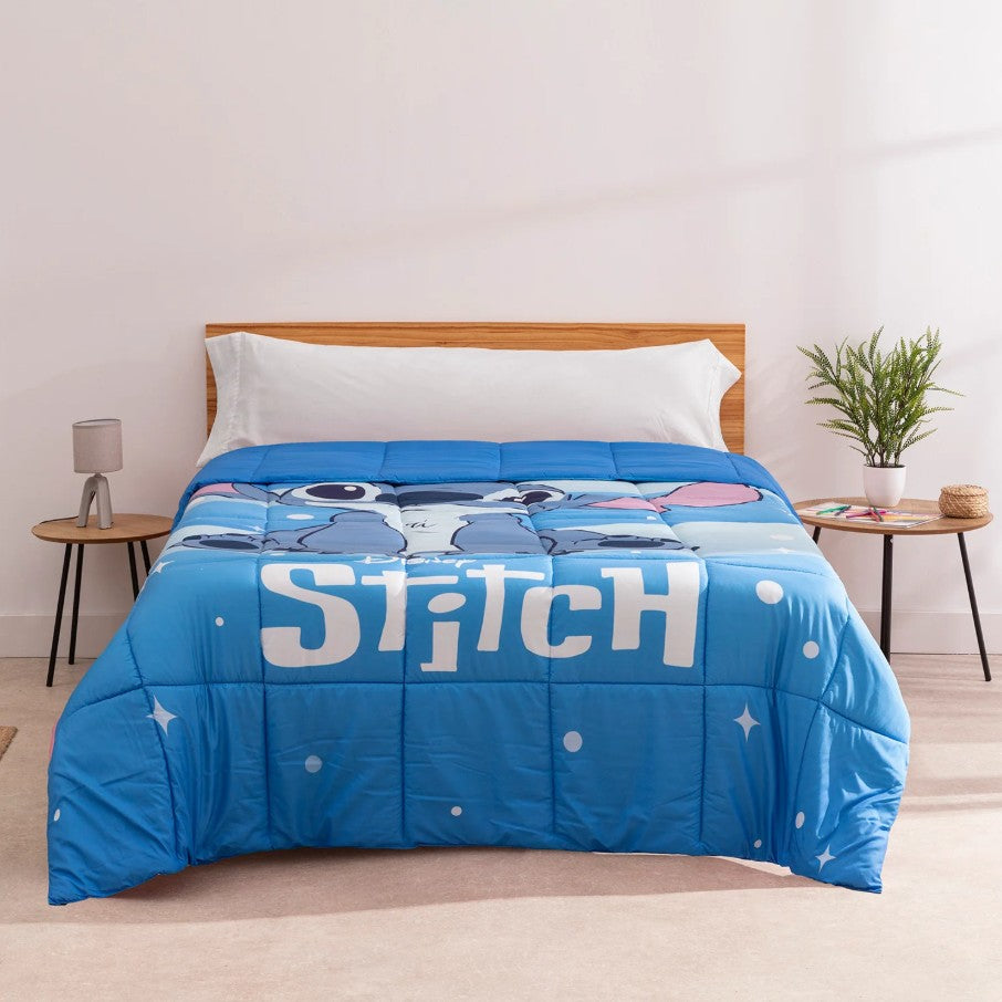 Edredão Stitch Azul