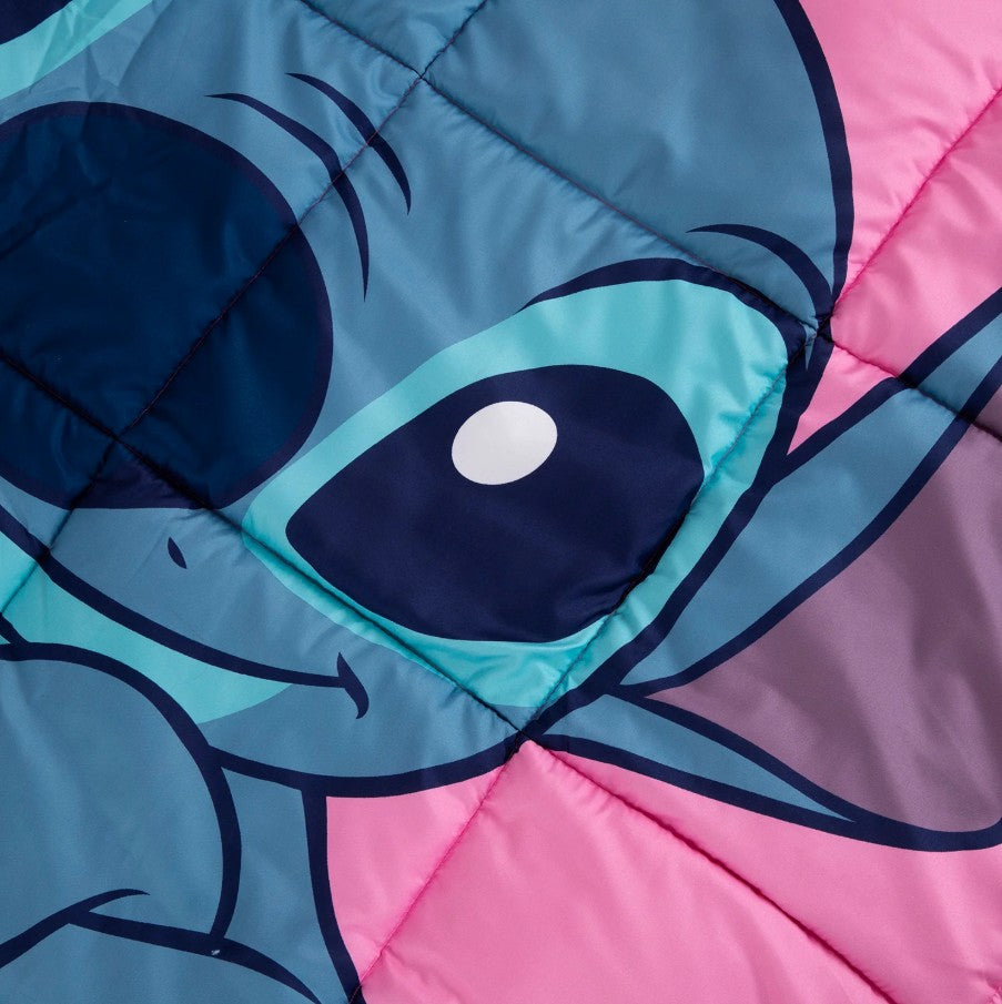 Edredão Stitch Rosa