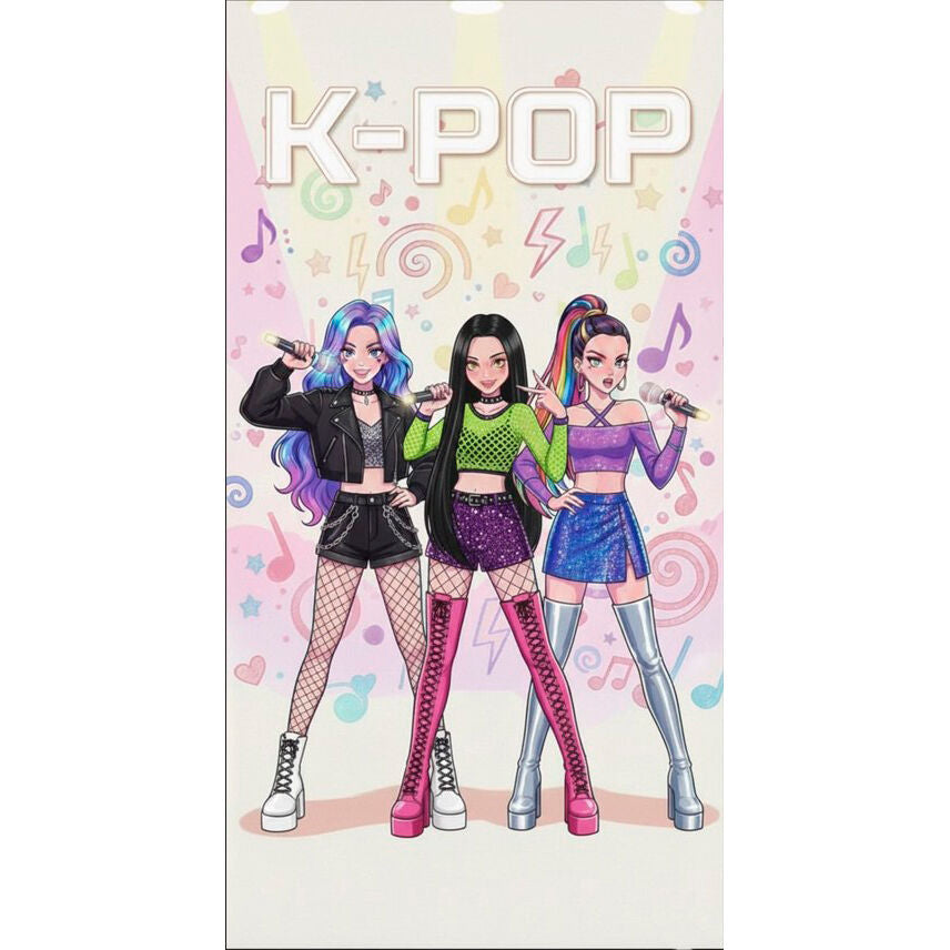 Toalha K-POP Microfibra