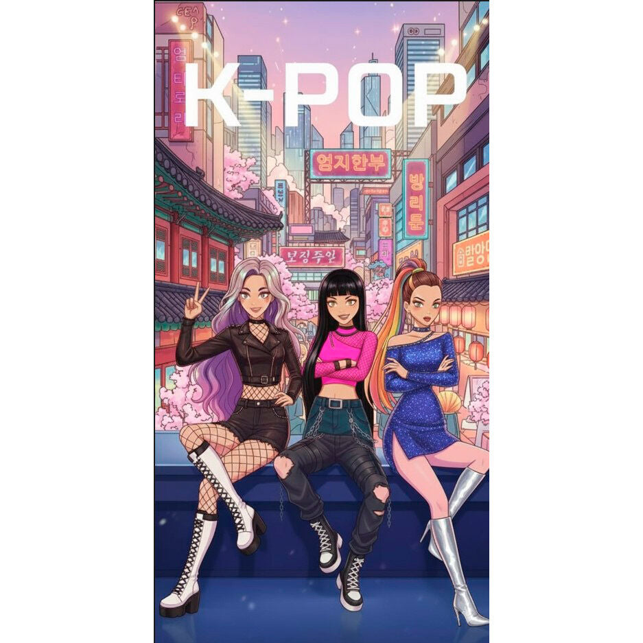 Toalha K-POP Microfibra
