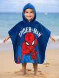 Poncho Toalha de Praia Spiderman