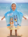 Poncho Toalha de Praia Bluey