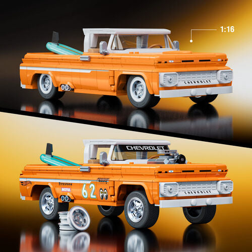Set Construccion Elite 62 Chevy Pickup Hot Wheels