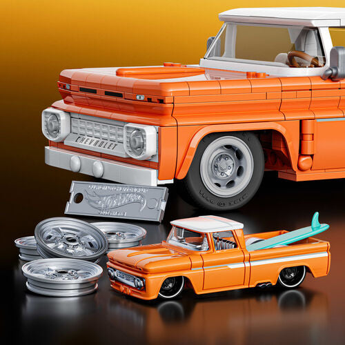 Set Construccion Elite 62 Chevy Pickup Hot Wheels