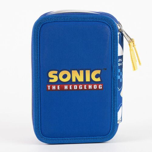 Estojo Triplo Sonic The Hedgehog