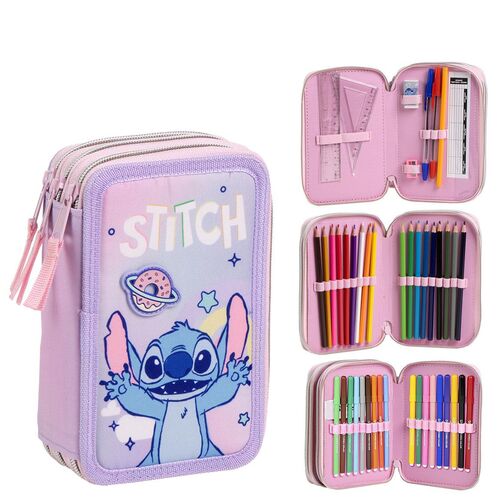 Estojo Triplo Stitch Disney