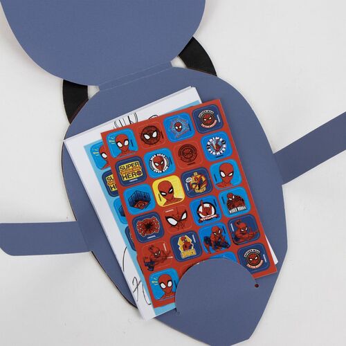 Conjunto de papelaria Spiderman Marvel
