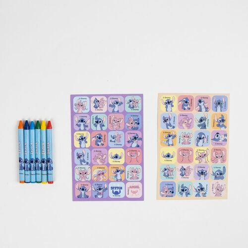 Conjunto de papelaria Stitch Disney