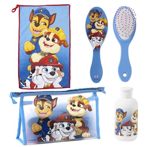 Conjunto de higiene pessoal Patrulha Pata