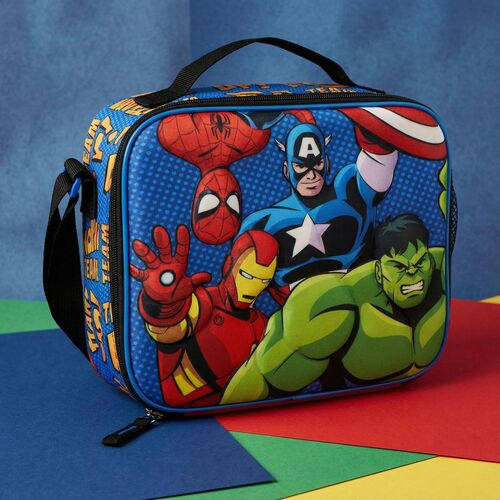 Lancheira 3D Avengers Marvel
