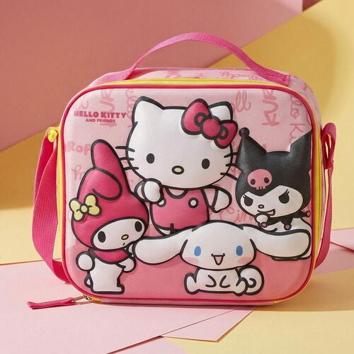 Lancheira 3D Hello Kitty and Friends