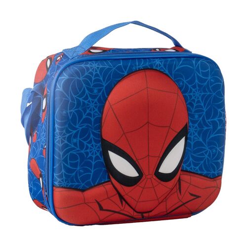 Lancheira isotérmica 3D Spiderman Marvel