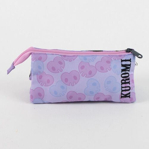 Kuromi Hello Kitty Triple Pencil Case