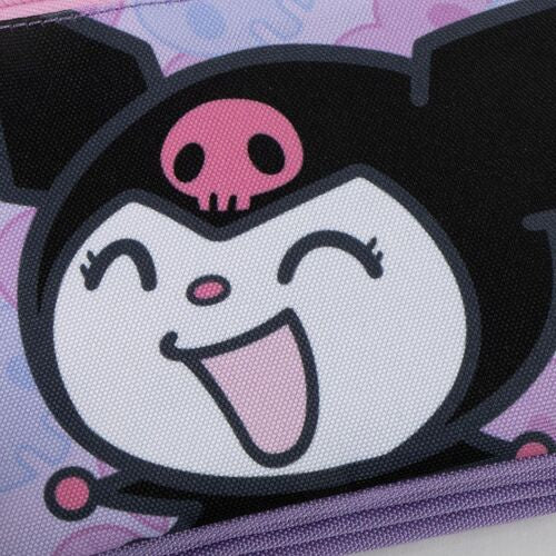 Estojo Triplo Kuromi Hello Kitty