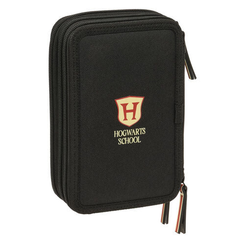 Estojo Hogwarts Harry Potter triple 37 peças