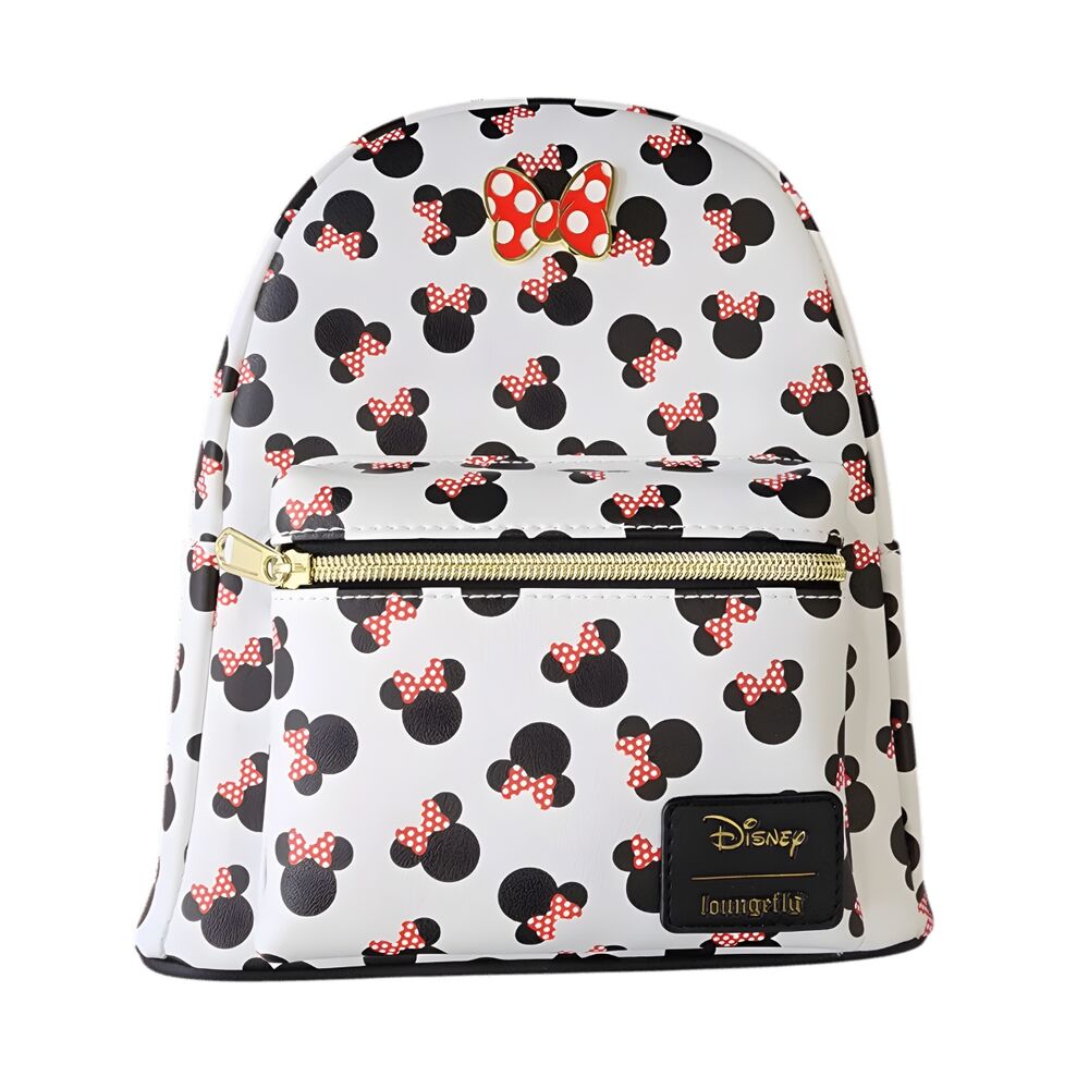 Disney Minnie Mouse Aop Loungefly Backpack 26cm