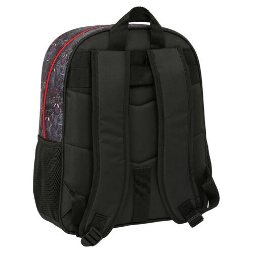 Mochila Miles Morales Spiderman Marvel 38cm adaptável