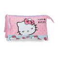 Estojo triplo Bows Hello Kitty