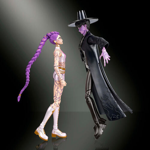 Conjunto de 2 figuras Rumi e Jinu K-POP Demon Hunters 15cm