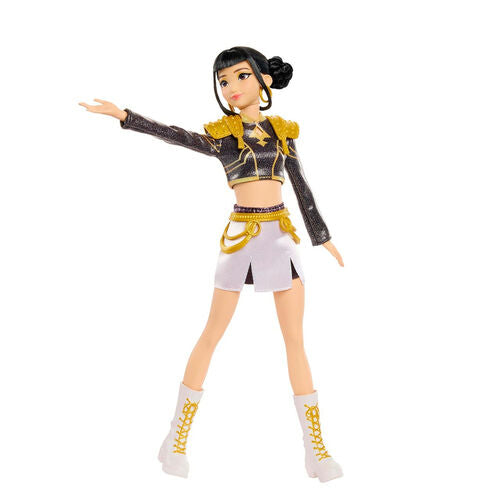 Boneca musical Zoey K-POP Demon Hunters oficial Mattel