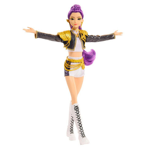 Boneca musical Rumi K-POP Demon Hunters oficial Mattel