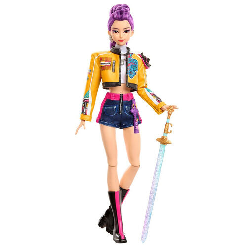 Boneca Rumi K-POP Demon Hunters oficial Mattel