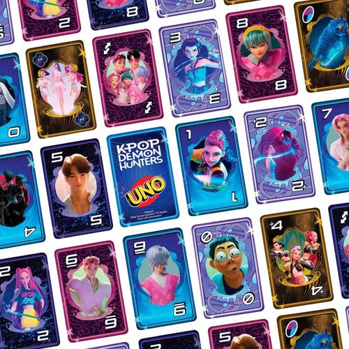 Jogo cartas UNO K-POP Demon Hunters