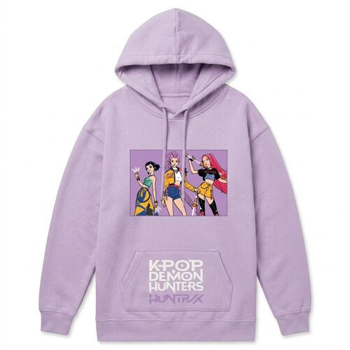 Sweatshirt oversize K-POP Demon Hunters - tamanho M