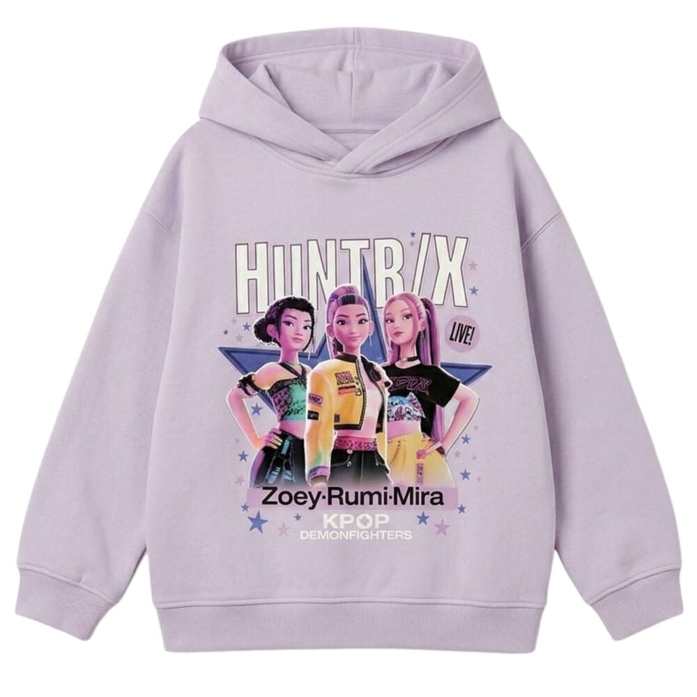 Sweatshirt Huntrix K-POP Demon Hunters - 6 anos