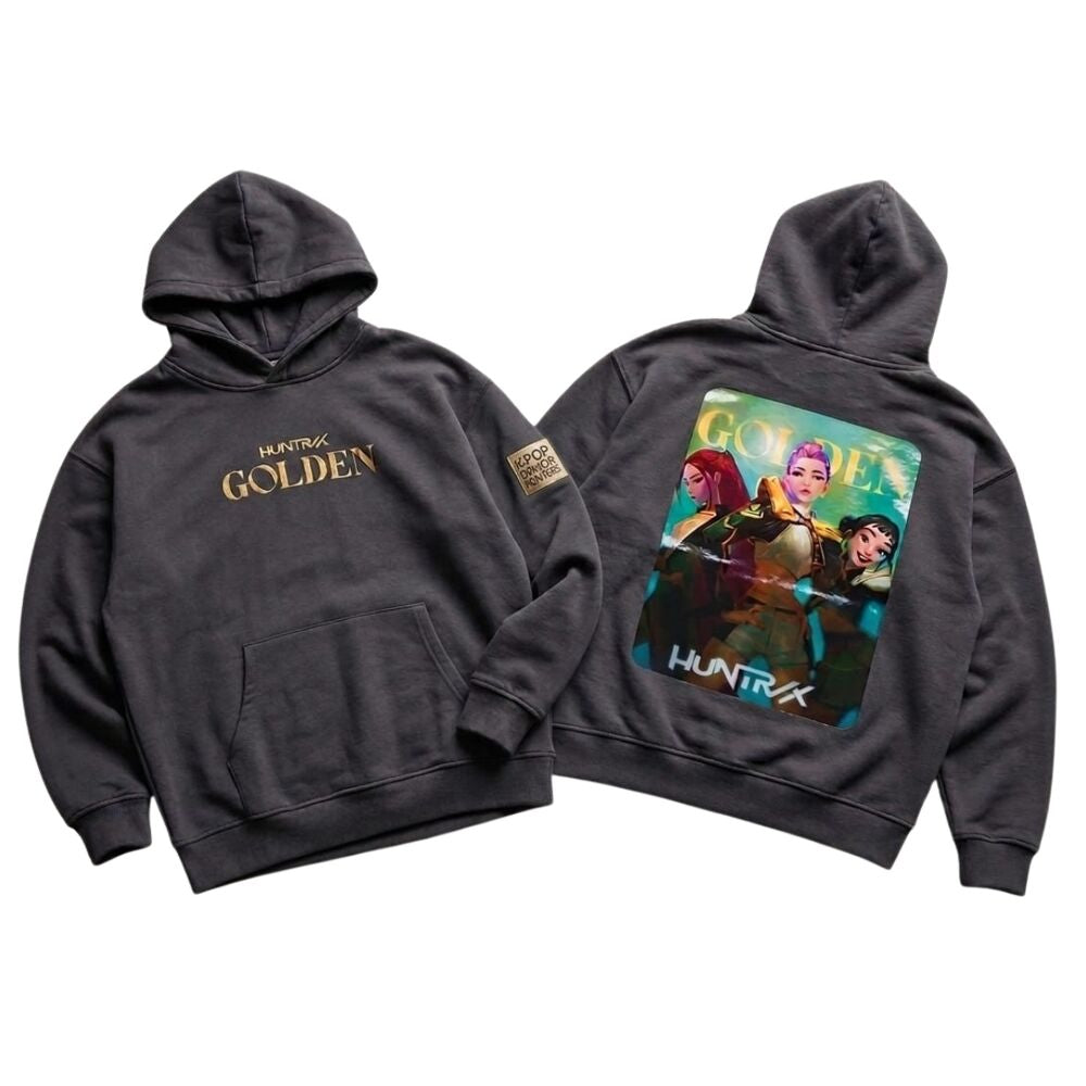 Sweatshirt Huntrix Golden K-POP Demon Hunters - 14 anos
