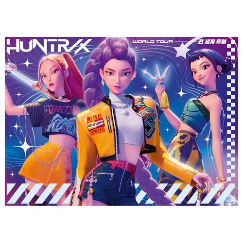 K-POP Demon Hunters 4x100-piece Puzzle
