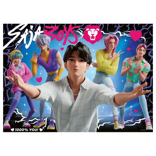 Puzzle K-POP Demon Hunters 4x100 peças