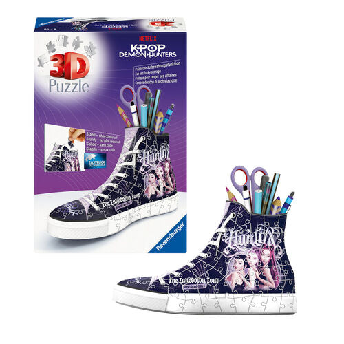 Puzzle 3D Sneaker K-POP Demon Hunters 72 peças