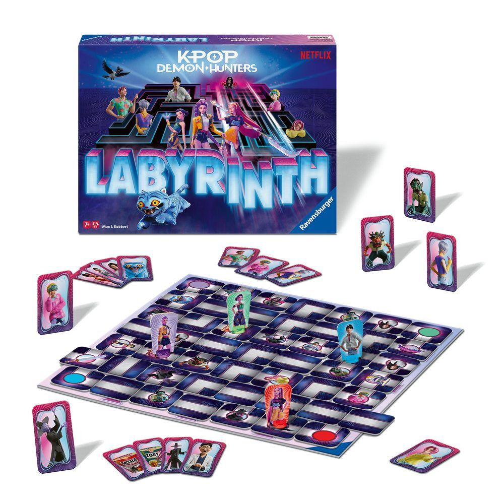 Jogo de Mesa Labyrinth K-POP Demon Hunters