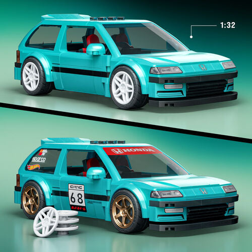 Set Construção Speed HONDA Civic Hot Wheels