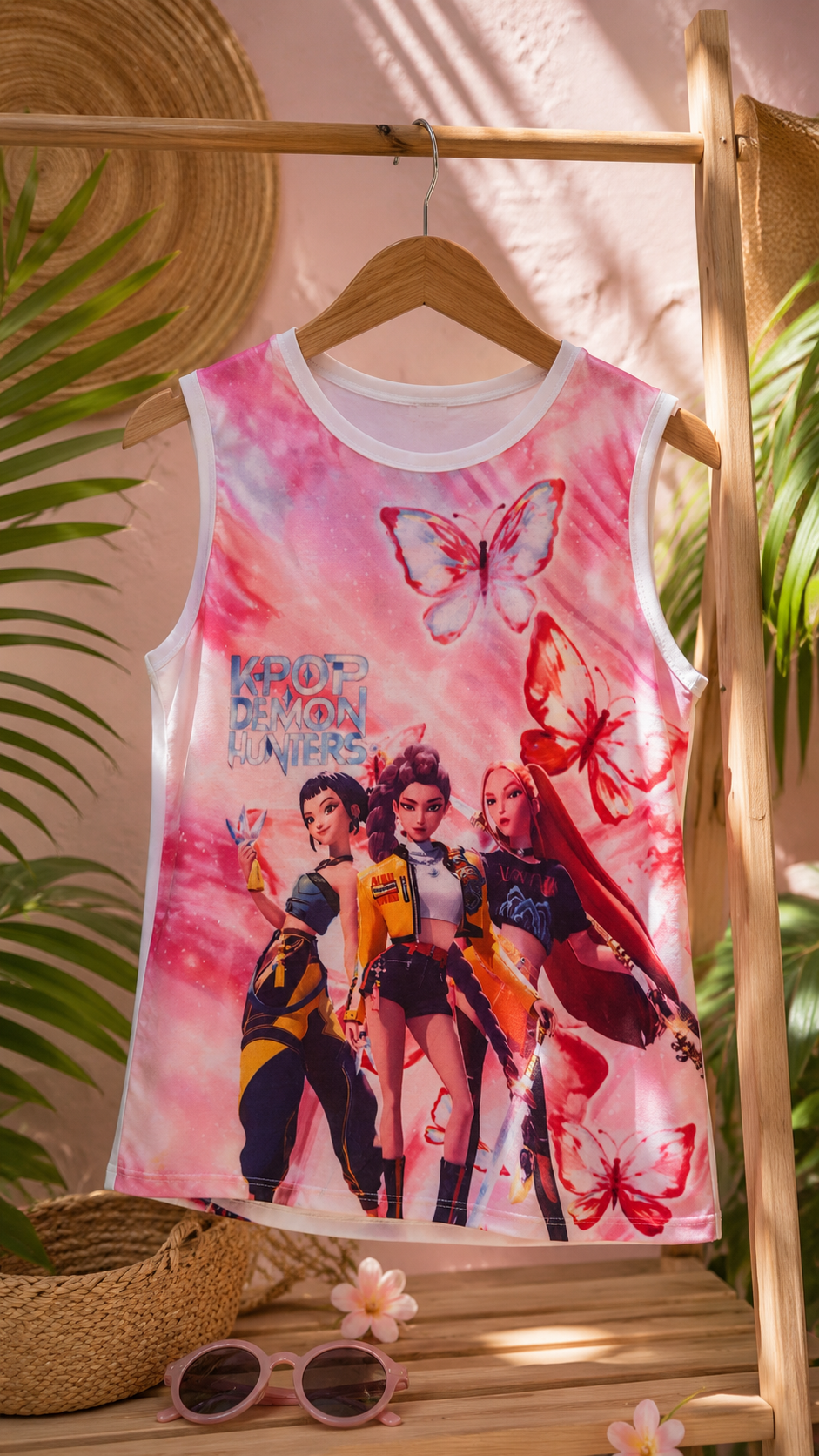 Vestido de praia K-POP Demon Hunters – Menina