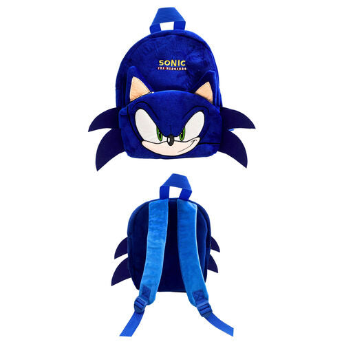 Mochila de peluche Sonic the Hedgehog 30cm