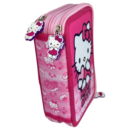 Estojo triplo Hello Kitty