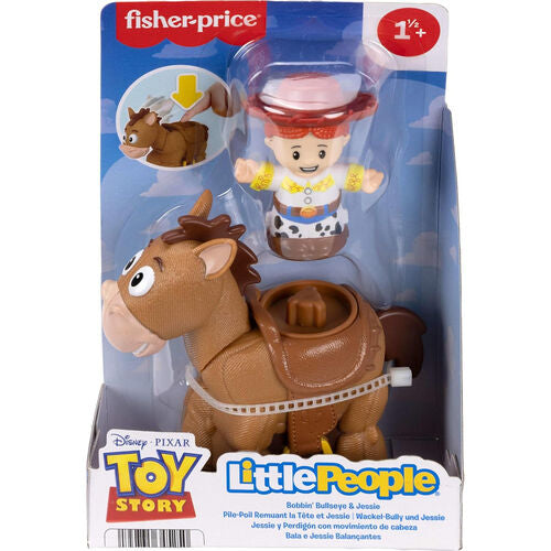 Conjunto de figuras colecionáveis Jessie e Perdigon Toy Story Disney Pixar Little People