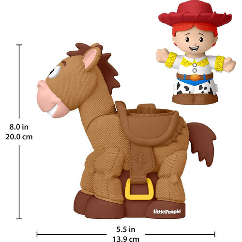 Conjunto de figuras colecionáveis Jessie e Perdigon Toy Story Disney Pixar Little People