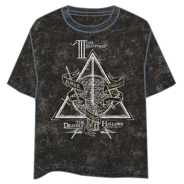 T-Shirt adulto Deathly Hallows Harry Potter
